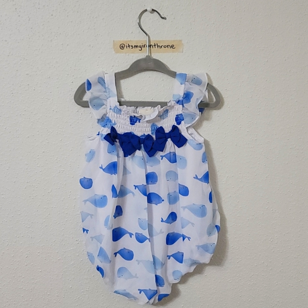 NWT Soft Whale Bubble One Piece